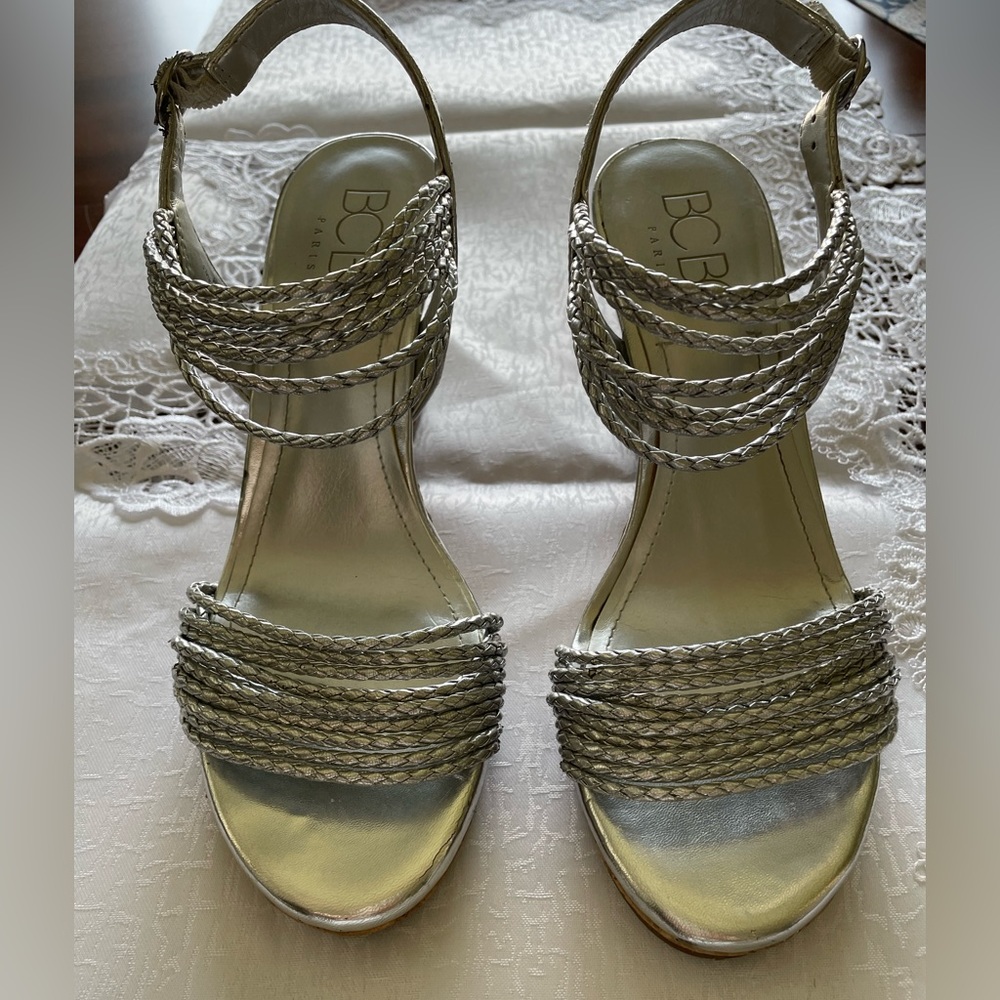 BCBG Wedge Sandal